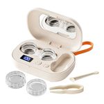 Ultrasonic Contact Lens Eyeglass Cleaning Case Portable Electric Home Supplies