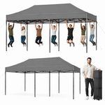 Aoxun 3x3/4.5/6m Pop Up Gazebo Heavy Duty Waterproof Commercial MarketStall