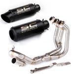 For Yamaha MT-09 FZ09 2014-2020 Exhaust System Front Link Pipe Tail Muffler