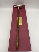 Brian Fuller Sterling Silver Candle  Snuffer & box 