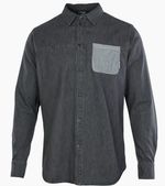 44902-5650 Duotone Shirt Long Sleeve Denim, Dark Grey, 48/Small WAS £69.99