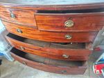 Regency Style Bow Front Drawers ​Description: Regency style bow front drawers