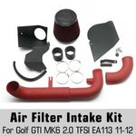 Air Filter Induction kit for VW Golf Mk6 GTI EA113 Engine Cold Air Intake