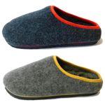 25 x Mens Felt Warm Lined Slip On Mule BRANDED Wholesale Joblot RRP £725 Sz 9-11