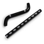 BLACK Samco Oil Cooler Hoses fit Aprilia RSV 4 RF RR  2016-2026