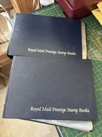2 X Royal Mail Prestige Stamp Booklet Albums 25 Leaves In Each Great Britain