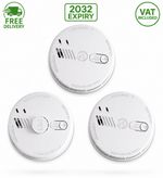 Aico Ei141RC x2 & Ei144RC Heat Alarm Bundle 2032  Expiry Mains Smoke Alarm