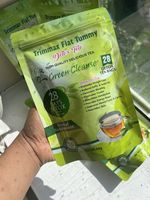 Trimmax Flat Tummy Detox Tea, Herbal Supplement, Green Cleanse
