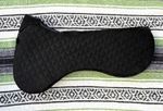 Total Saddle Fit - English - SQUISH PAD - Dressage - Medium (17.5-18") - Black 