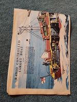 F1z Ephemera 1951 Eagle Cutaway Radio Controlled Target Boat 