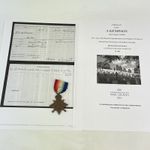 WW1 Medal 1914/15 Star Driver A Kempson ASC KIA Casualty 24/2/1916 Aldershot