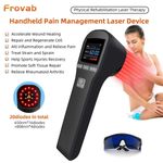 LLLT 880mW 808nm+650nm Red Light Therapy for Arthritis, Sciatica, Back Pain