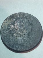 Rare 1800 over 1799 Overdate Large Cent- Hard To Find Die Variety Draped Bust