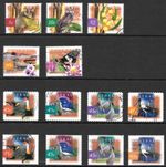Australia 1996/97 Flora & Fauna Series 1 & 2 (listed). Used, Cat £13.90 [2]