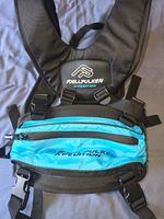 Fjellpulken Xpedition Adjustable Fabric Strap Harness Black/Blue