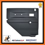MANUAL WINDOWS 2ND ROW DOOR CARD LH BLACK FOR LAND ROVER DEFENDER - DA2481