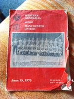 WESTERN AUSTRALIA V MANCHESTER UNITED 15/6/1975 (51)