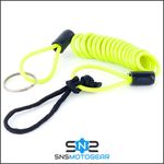 Mammoth Motorcycle Motorbike Security Disc Lock Minder/Reminder Cable/Coil