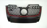Fits VW Golf Mk5 Gti 2004-08 Front Bumper Grille Main W/Moulding & Plate Holder