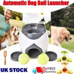Dog Automatic Ball Launcher Convenient Toy Pet Ball Thrower Interactive Game UK