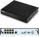 SECULINK 8CH 4K PoE NVR NVR1108PK-P8 Network Video Recorder 8MP