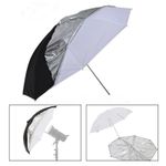 Studio Umbrella 43" 2in1 Flash Photo Translucent Black Soft Light Photography UK
