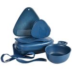 Light My Fire Outdoor MealKit 8pcs Set Travel Camping Hiking Hazy Blue