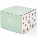 Royal Worcester Wrendale Designs Animal Glass Tumblers Set of 4 Gift Boxed