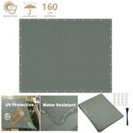 2X3/3X3/3X4/4X5M Sun Shade Sail Waterproof Outdoor Square Rectangle Garden Patio