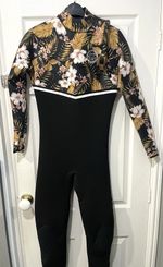 Ripcurl Ladies Ebomb Zip Free 4/3mm Wetsuit Uk 14
