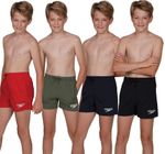 SPEEDO Junior Boys Green Essential 13" Watershorts Swimming Shorts Size XL