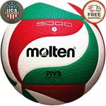 Molten V5M5000 Volleyball Size 5, Soft Touch, Indoor/Outdoor PU Microfiber Ball