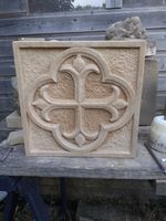 Stone Gothic Tracery Panels, Gothic Tracey, Gothic Stone Carving Victorian Mason