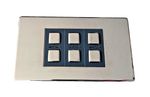 LightwaveRF 3-Gang Chrome Dimmer Switch – Smart RF Lighting Control – Fully Work