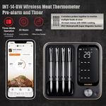 INKBIRD Wireless Meat Thermometer INT-14-BW Bluetooth Wifi Control Rechargeable