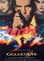 James Bond 007 Goldeneye Vintage Poster A2 Size 1995 Film Memorabilia