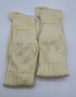 Mens Kilt Socks Scottish Highland Wear ACRYLIC Kilt Socks in ECRU now £5.99