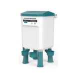 Chicken Poultry Drinker Waterer Large Flock Coop Bird Hen Water Chick Green 11L