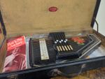 Vintage Chord Zither Autoharp, Floral Rose. 25 strings, 6 chords/tuning tool A4