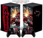 DEADPOOL Xbox SERIES  X Skin Decal Vinyl Console Wrap