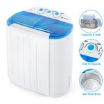 Portable Washing Machine Mini 5kg Twin Tub Dorm Compact Dryer Laundry Washer