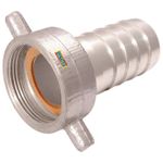 2" BSP Coupling Water Pump Female Hose Tail Connector 50mm Suction Layflat NEW