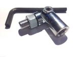 3/8 CB Aerial Swivel Mount Adaptor Adjustable Angle Antenna Tilt Base + Allen Ke
