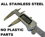 150 mm Digital Vernier Calipers CE with Large Screen ALL STAINLESS STEEL 6"
