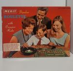 Vintage Merit Popular Roulette Casino Game Complete with Box
