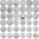 Rare UK 50p Coins Fifty Pence Beatrix Potter Olympic WWF Royal Mint Circulated