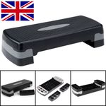 Aerobic Stepper Yoga Step Board Gym Fitness Exercise Cardio Adjustable Blocks