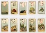 Carreras Fortune Telling Cigarette Cards 1926 Lenormand 18/36 Partial Set