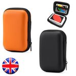 2PC Waterproof Playing Card Holders Soft Cloth Card Case Portable Travel Storage