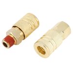 Quick Connector Quick Coupler Good Sealing Resistant To Corrosion High Hardness